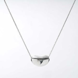 Vintage Tiffany & Co, Sterling Silver, Bean Pendant